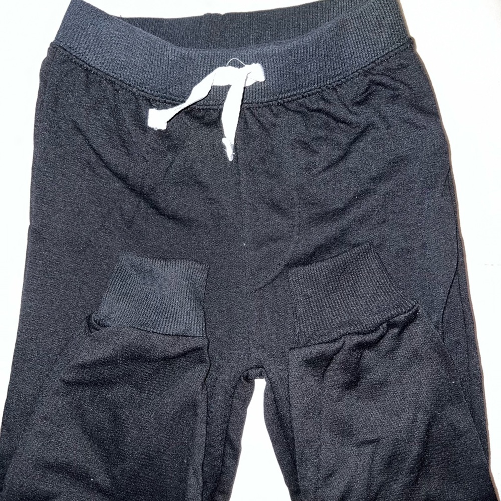 Boys black sweat pants